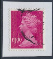 GB Security Machin £1 SG U2912 SC# MH386 Used No Souce/ no Date Code