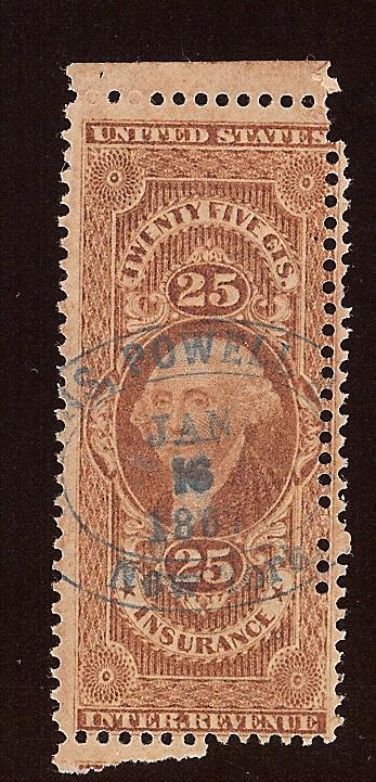 R46c | United States, Revenues Stamp / HipStamp