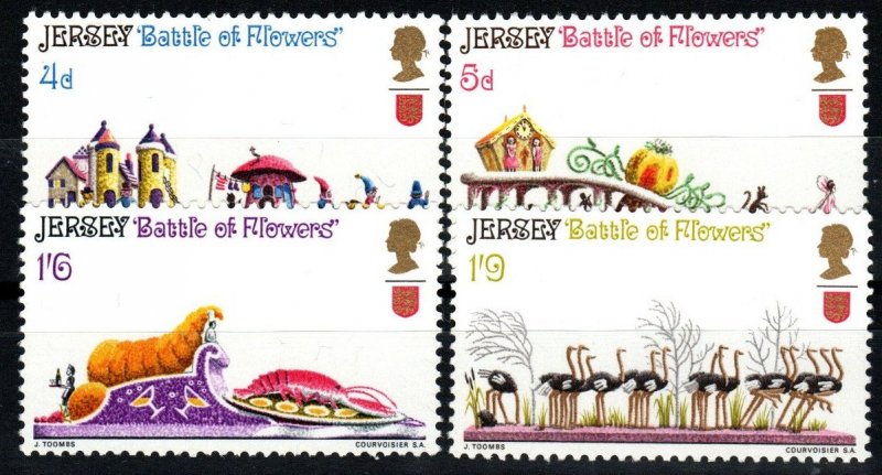 Jersey #30-33 MNH CV $5.00 (X908)