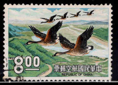 CHINA ROC Taiwan  Scott C80 Used 1969 Geese stamp