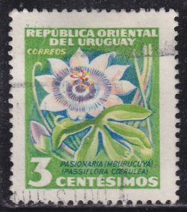 Uruguay 608 Passion Flower 1954