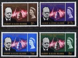 GILBERT & ELLICE IS. - 1965 - Winston Churchill - Perf 4v Set - MNH