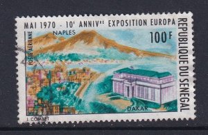 Senegal   #C80   used   1970  Naples . stamp exhibition