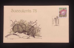 C) 1978. SOUTH AFRICA. FDC. SUCCULENT PLANT. XF