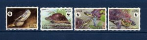 Laos Sc 1625a-d MNH M/S of 2005 - WWF -Turtles - HJ06