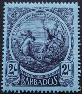 Barbados 1916 Two Shillings SG 190 mint