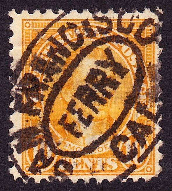 Scott 642, Used, 10c Monroe, Bold SOTN San Francisco FERRY Cancel, Flts