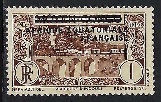 French Equatorial Africa 11 MNG Q906