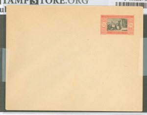 Senegal  1922 25c orange & black on white envelope, flap not stuck
