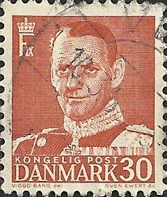 DENMARK -  #335 - Used - SCV-0.50