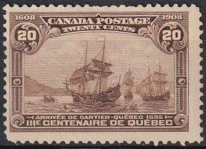 Canada SC# 103 Mint HR F/VF   (946)