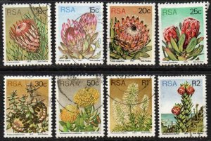 South Africa Sc #484-491 Used