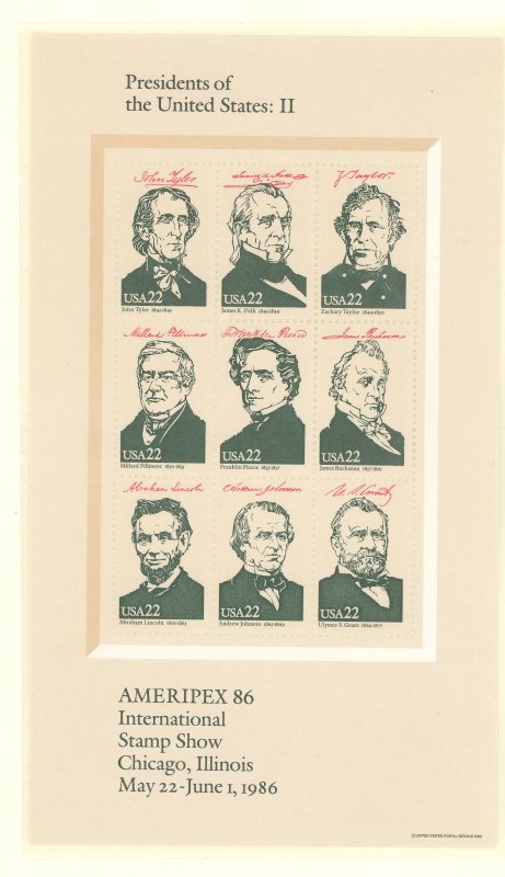 United States #2217 Mint (NH) Souvenir Sheet