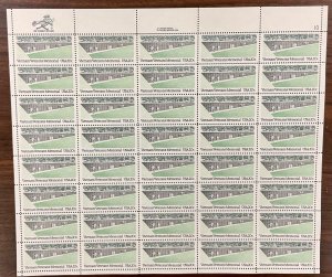 2109    Vietnam Veterans Memorial  MNH 20 cent sheet of 40 FV $8.00   1984