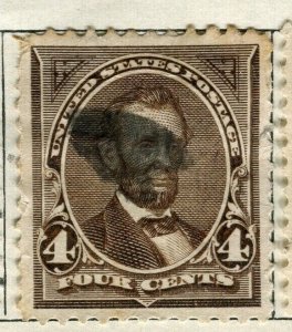 USA; 1895 early classic Presidential series used 4c. value