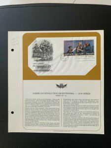 1976 FDC Scott 1629-31 spirit of 76