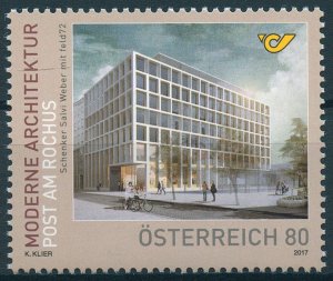 Austria 2017 MNH Post am Rochus Austrian Post HQ 1v Set Architecture Stamps