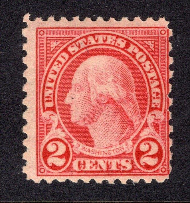 USA 1923 2¢ perf 11x10, 19¾x22¼ - OG MH - SC# 579 Cats $70.00 (ref# 220150)