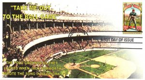 #4341 Take Me Out to the Ballgame HBE FDC