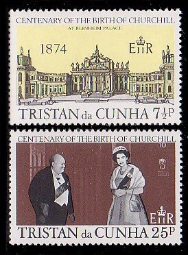 Tristan da Cunha 196 - 197 MNH
