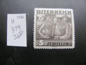 AUSTRIA 1936 HINGED SC 379 XF $32.50 (100)