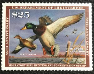 US #RW85 MNH Single Ducks Mallards SCV $37.50
