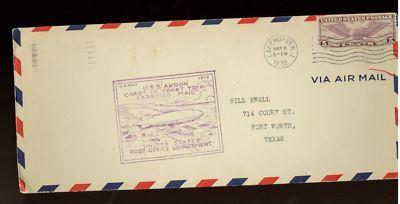 1932 USS Akron zeppelin cover Coast to Coast USPOD