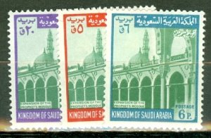 IK: Saudi Arabia 503-8, 510, 510b, 511 MNH CV $94.50; scan shows only a few