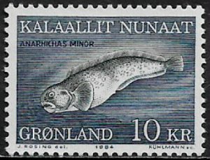 Greenland #137 MNH Stamp - Marine Life - Fish