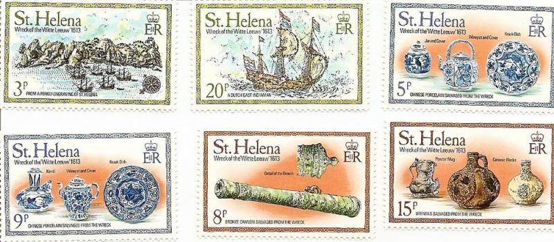 St. Helena 318-323 MNH