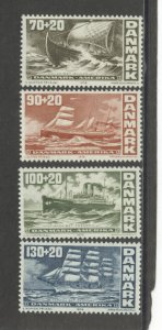 Denmark B49-52 MNH cgs