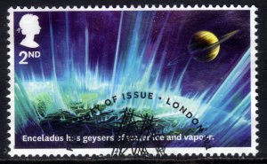 GB 2020 QE2 2nd Visions Universe Enceladus Ex FDC SG 4324 ( H615 )