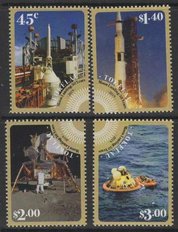 TOKELAU ISLANDS 2019 50th ANNIV OF MOON LANDING MNH