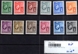 9862727 Virgin Is Mint NH/LH Fresh! to 1£ KGVI