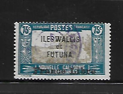 WALLIS & FUTUNA ISLANDS, 113, USED, FRANCE LIBRE, OVERPRINTED