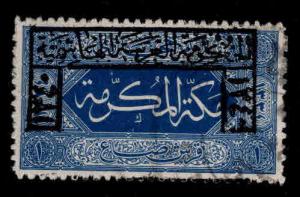 Saudi Arabia - Hejaz Scott L28 MH* 1922 stamp