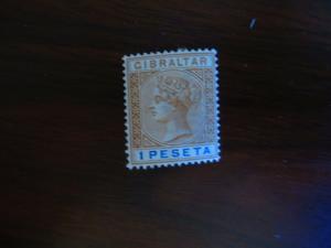 Gibraltar #36a Mint Hinged- (JB8) WDWPhilatelic 