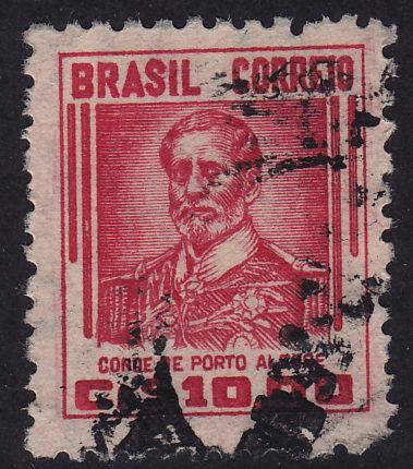 Brazil - 1947 - Scott #668 - used - Count of Porto Alegre