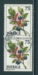 Sweden 1218  Used Pair (13