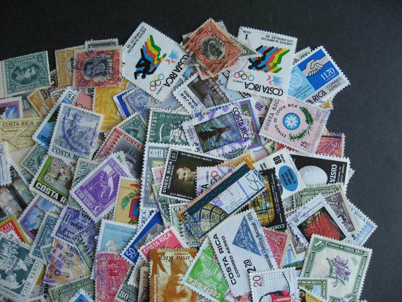 Costa Rica elusive mixture (duplicates, mixed condition) 250 check them out!