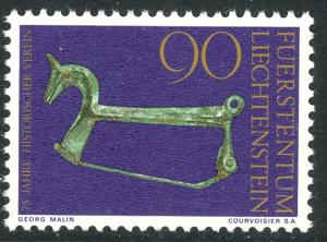 LIECHTENSTEIN 1976 HISTORICAL Association Issue Sc 589 MNH