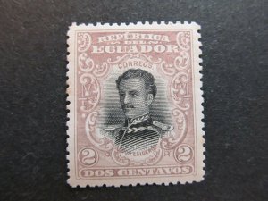 A4P46F39 Ecuador 1899 2c mnh**