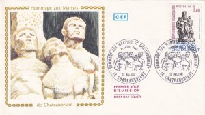 SA23h France 1981 Martyrs of Chateaubriant FDC