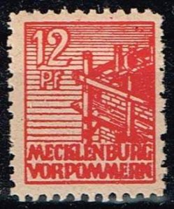 DDR,Sc.#12N21 MNH, examined Mecklenburg-Vorpommern : Second Series. Michel#36zf