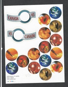Canada booklet pane MNH  sc.#  1508a