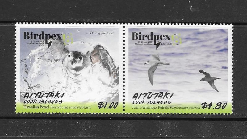 BIRDS - AITUTAKI #664  MNH