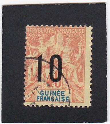 French  Guinea  #   53   used