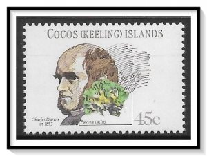 Cocos Islands #79 Sesquicentennial Of Charles Darwin's Visit MNH