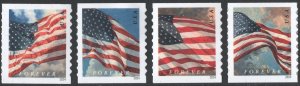 SC#5871-5874 (Forever) Flags APU Coil Singles (2024) SA