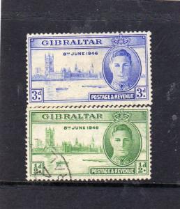 Gibraltar 1946 Victory used